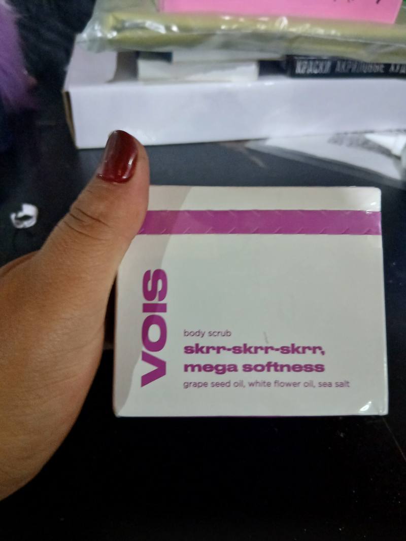 Body scrub skrr-skrr-skrr, mega softness