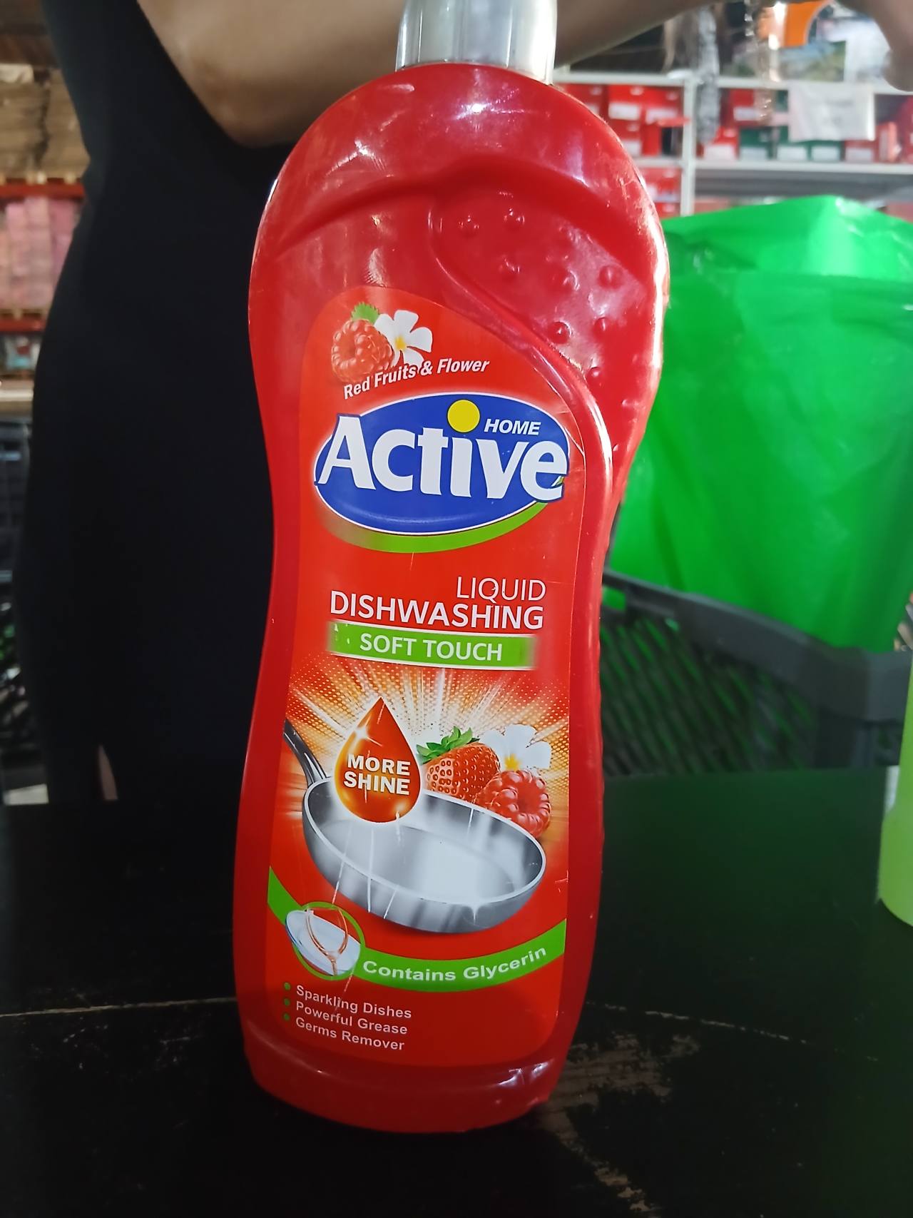 Active Liquid Dishwashing Soft Touch Red Fruits & Flower