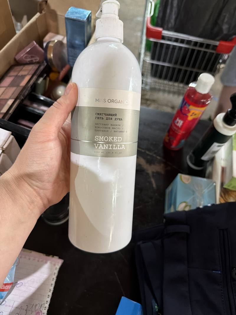 Miss Organic Смягчающий гель для душа Smoked Vanilla