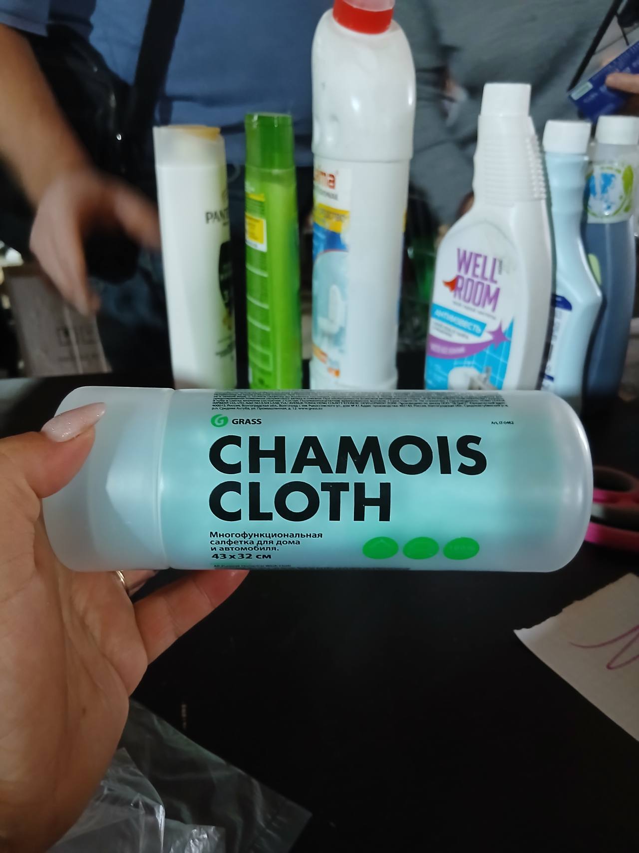Многофункциональная салфетка для дома и автомобиля GRASS Chamois Cloth