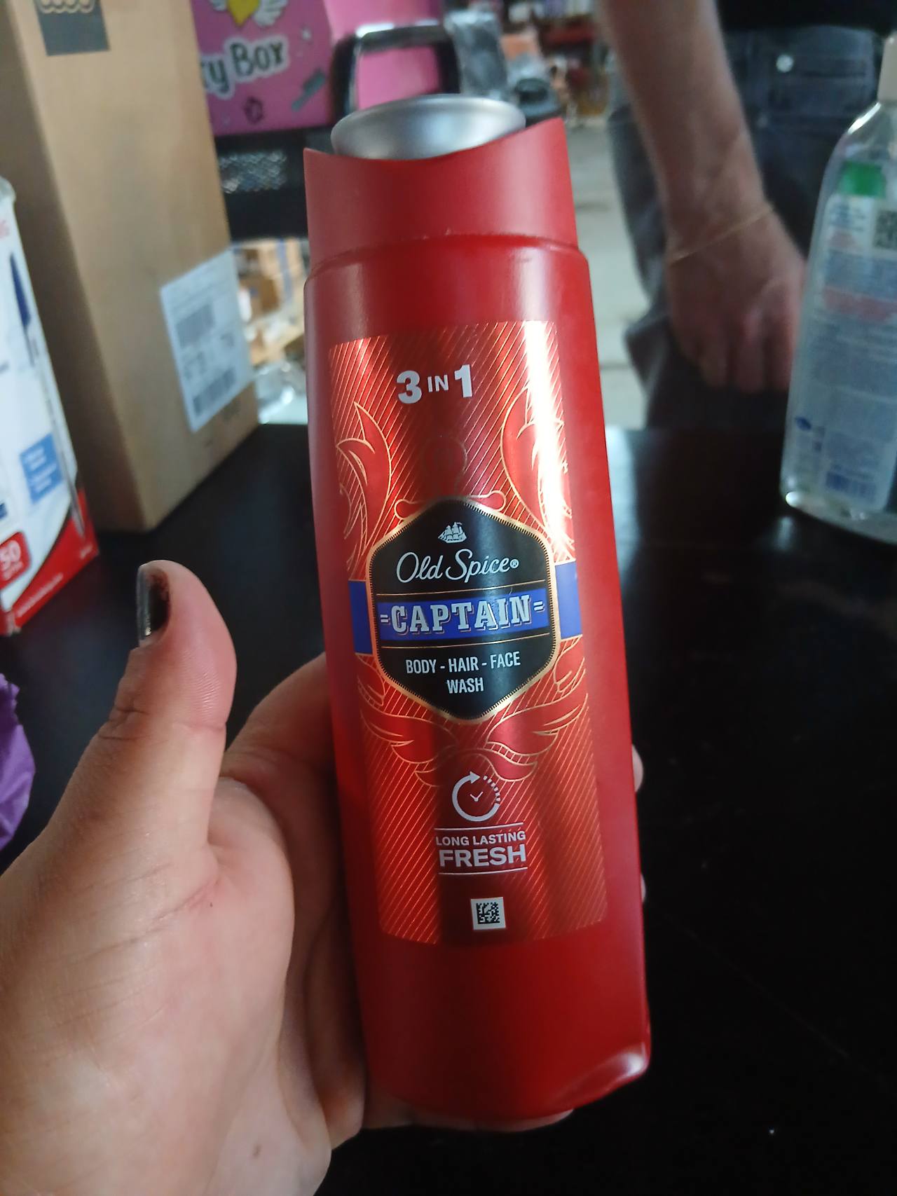 Old Spice Captain Body, Hair, Face Wash 3 in 1
