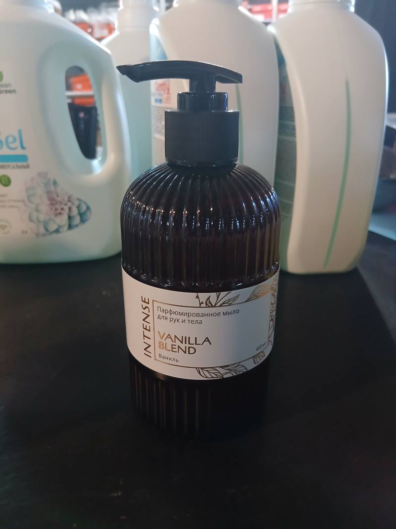 Парфюмированное мыло для рук и тела Vanilla Blend, Ваниль, 400 мл