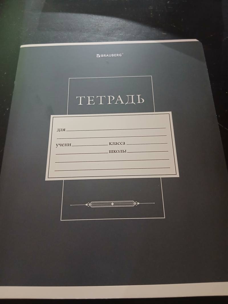 Тетрадь BRAUBERG