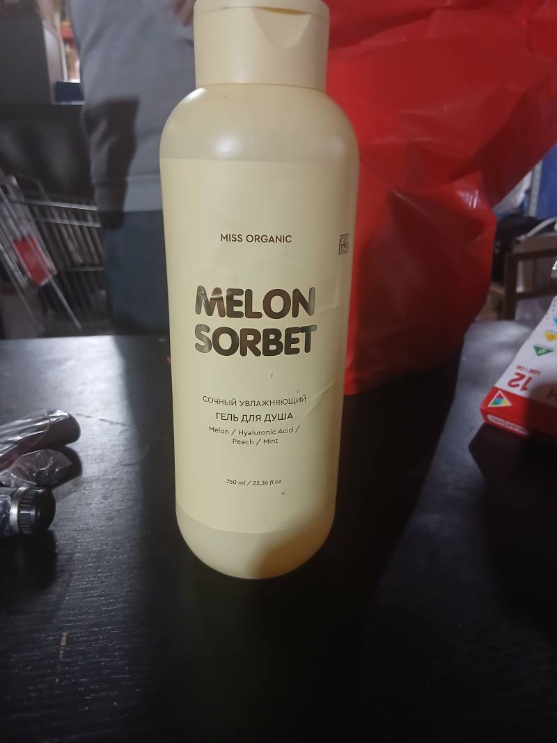 Miss Organic Melon Sorbet Сочный увлажняющий гель для душа