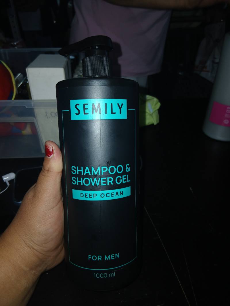 SEMILY Shampoo & Shower Gel Deep Ocean For Men