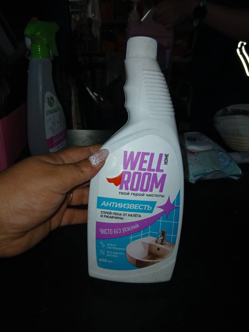 WELL ROOM Home Антиизвесть, спрей-пена от налёта и ржавчины