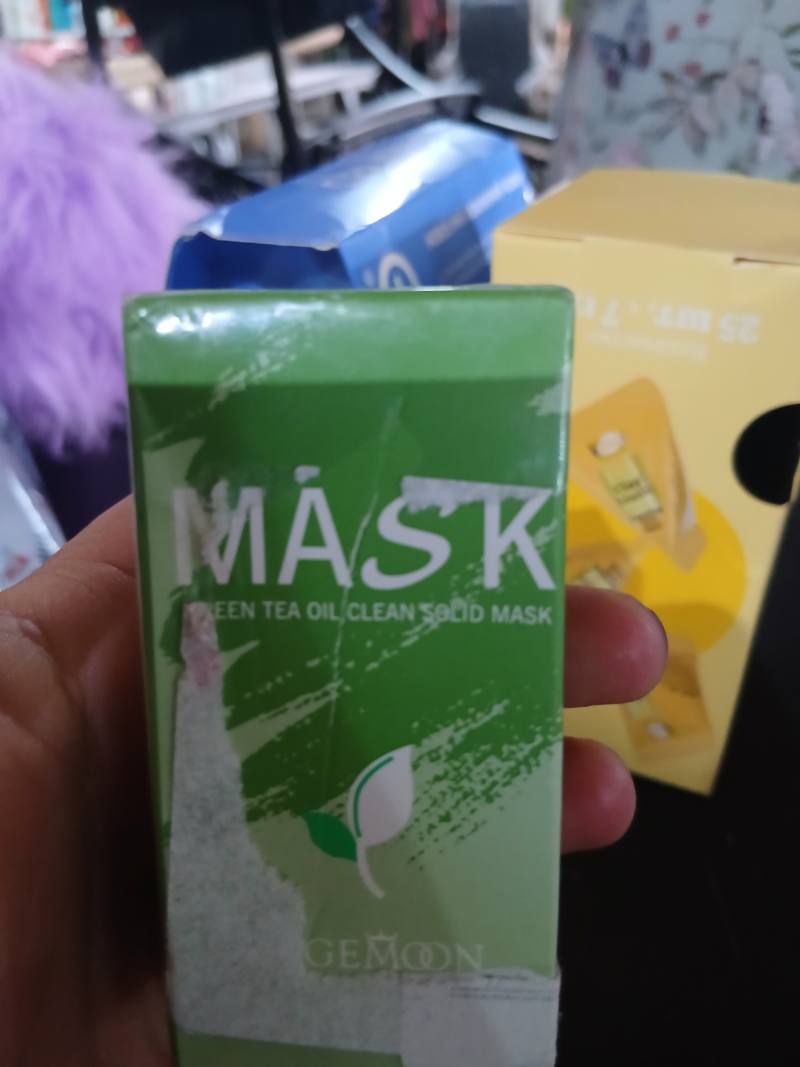 Green Tea Oil Clean Solid Mask