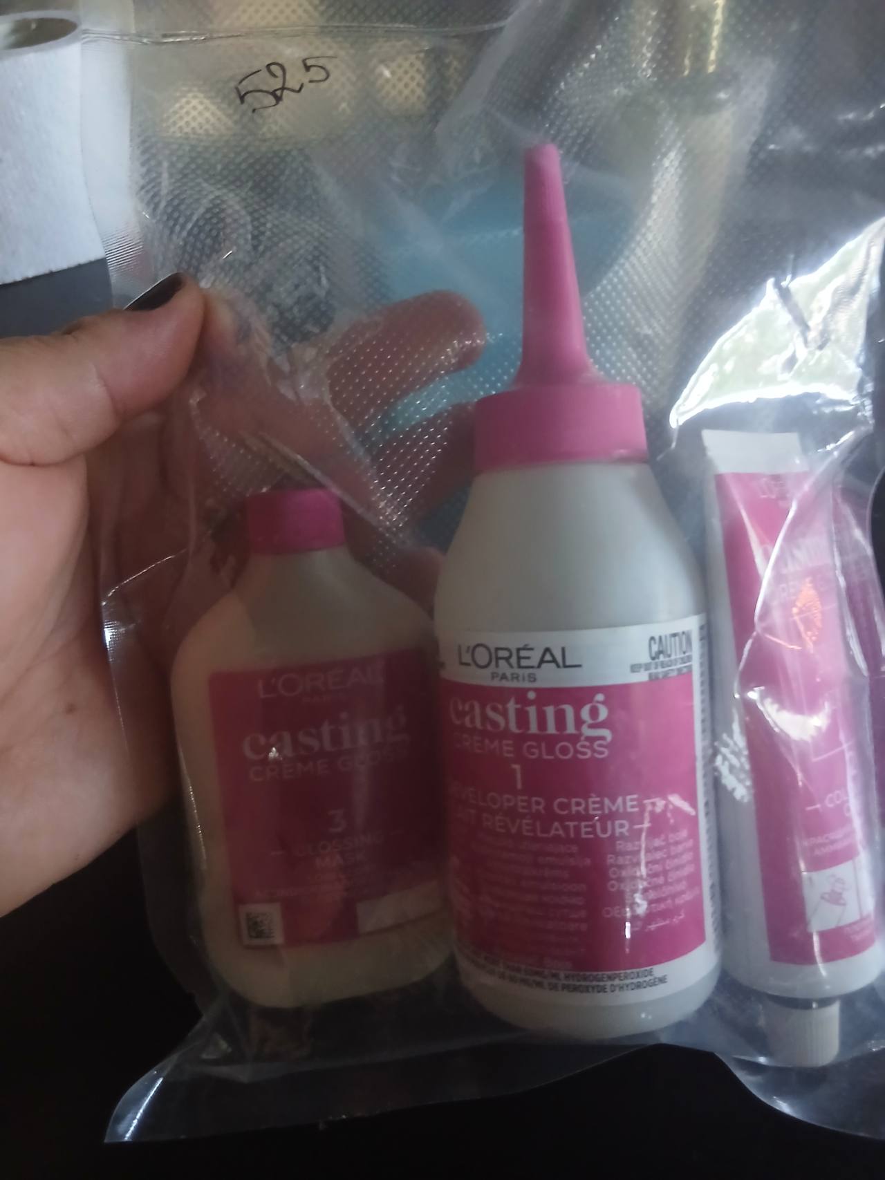 L'Oreal Casting Creme Gloss 1 Developer Creme & 3 Glossing Mask