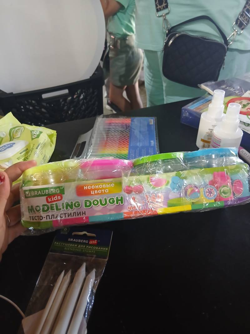 BRAUBERG Kids Modeling Dough Тесто-пластилин