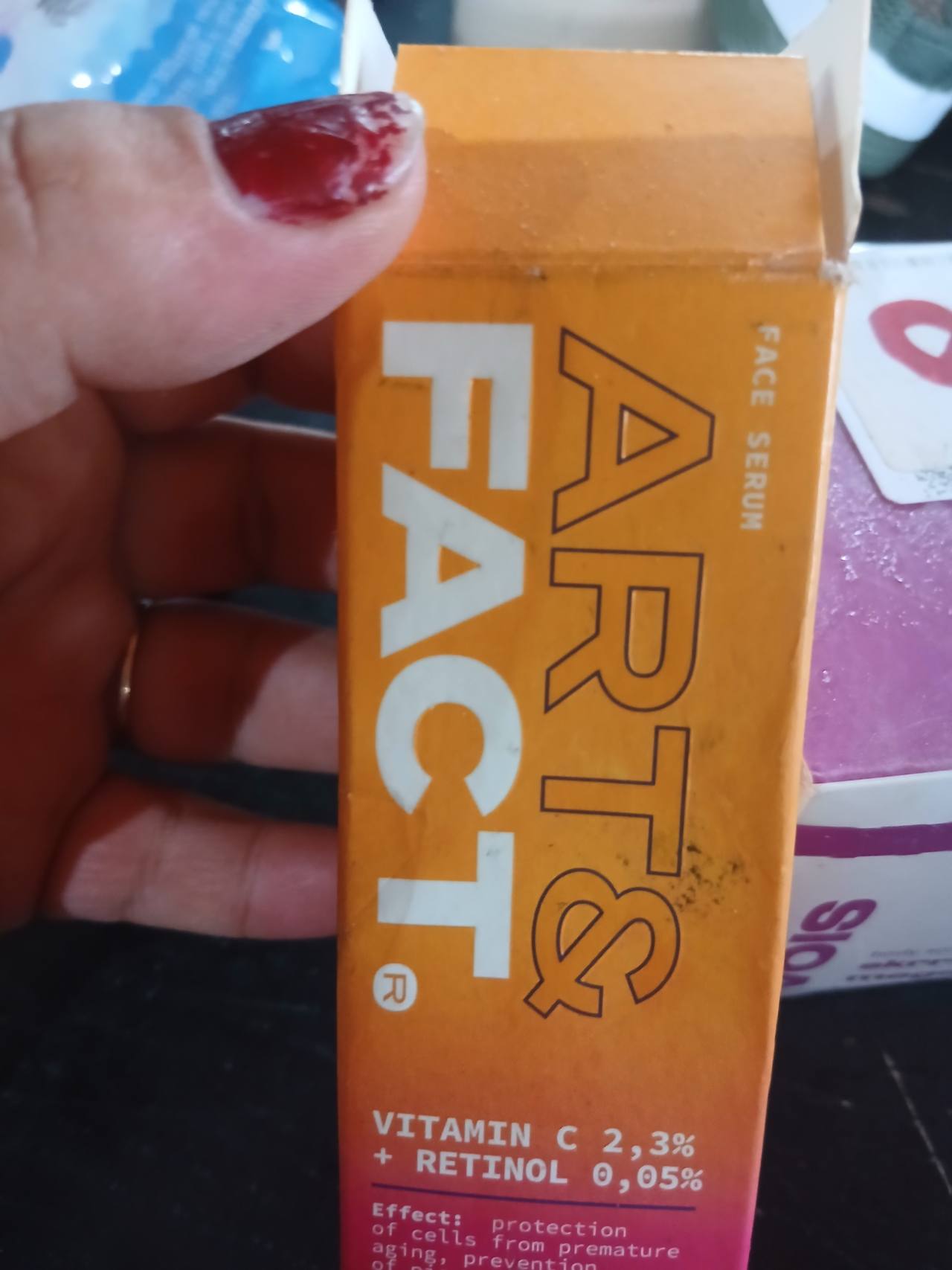 ART&FACT Face Serum with Vitamin C and Retinol