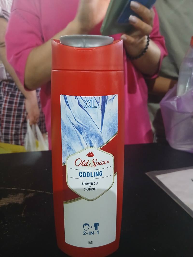 Old Spice Cooling Shower Gel Shampoo 2-in-1