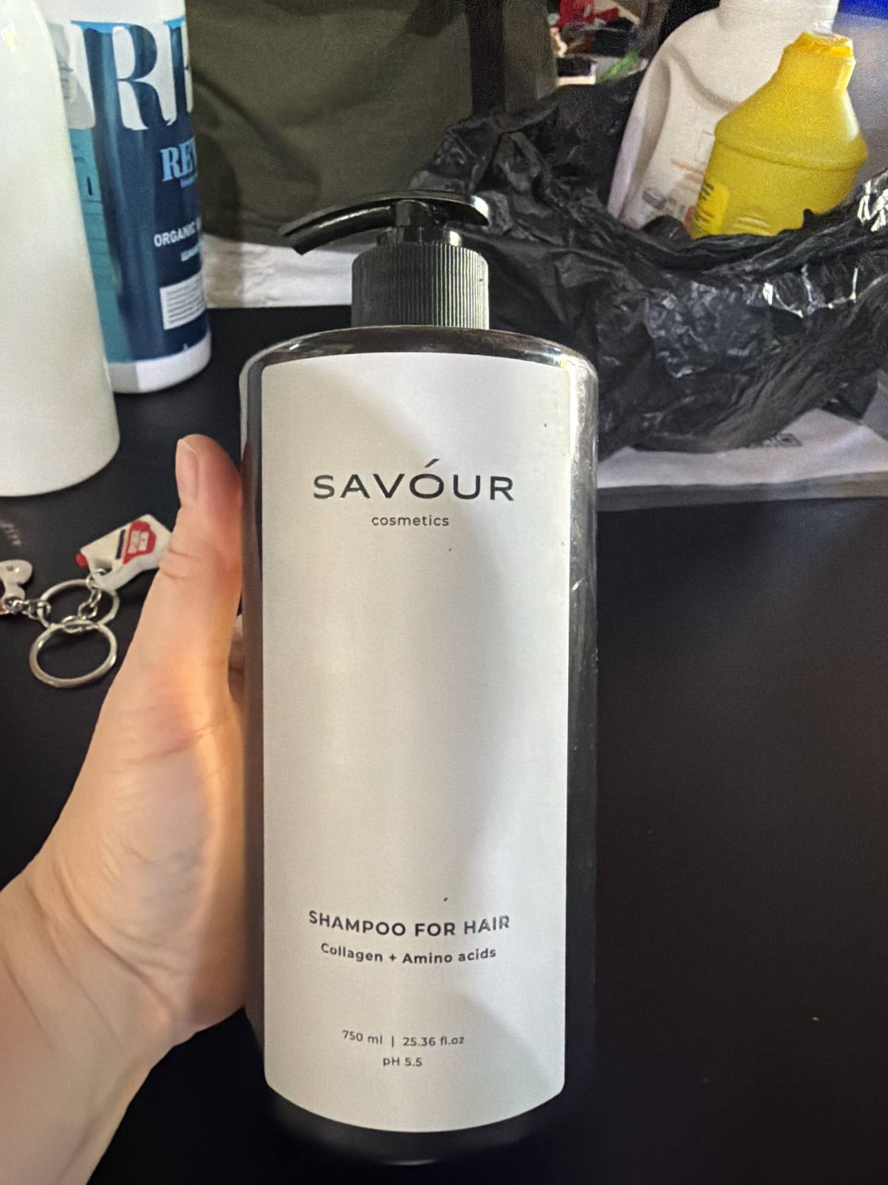 SAVOUR Shampoo for Hair Collagen + Amino acids
