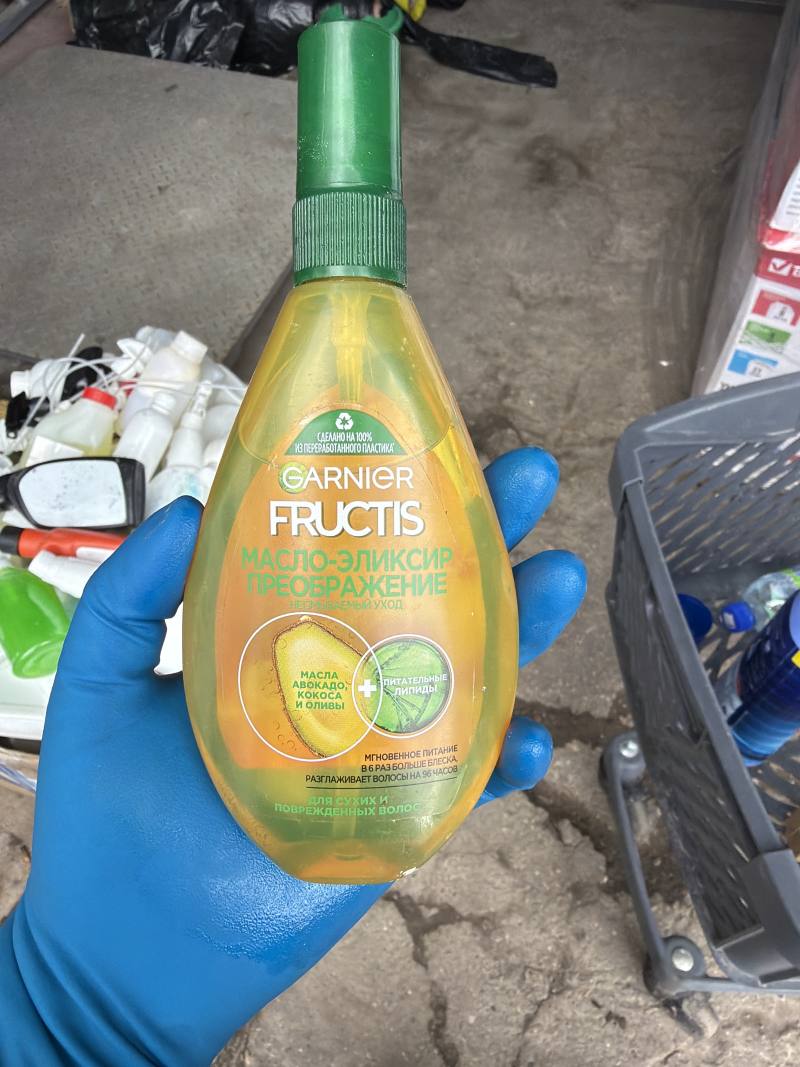 Garnier Fructis Масло-эликсир Преображение несмываемый уход