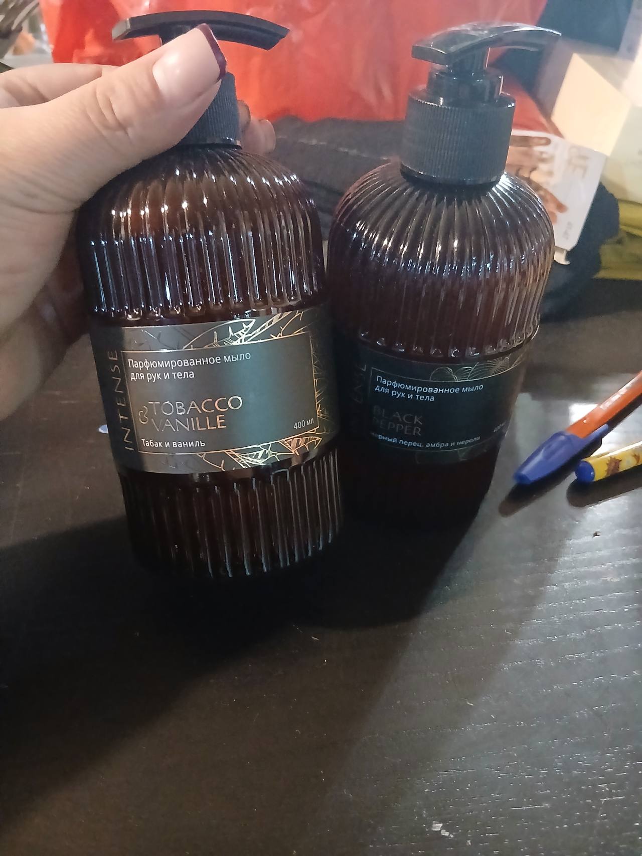 Парфюмированное мыло для рук и тела Tobacco & Vanille