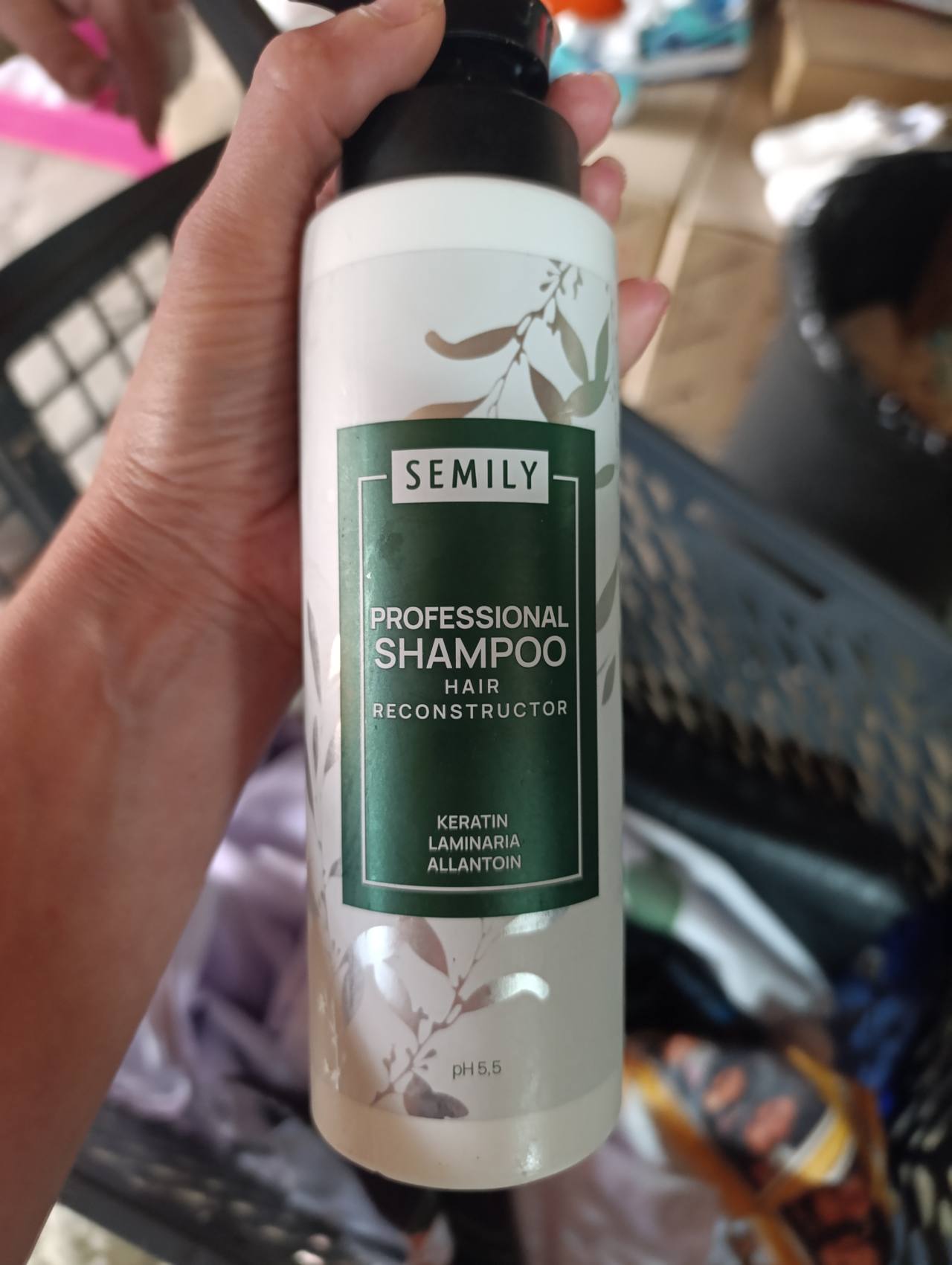 SEMILY PROFESSIONAL SHAMPOO HAIR RECONSTRUCTOR