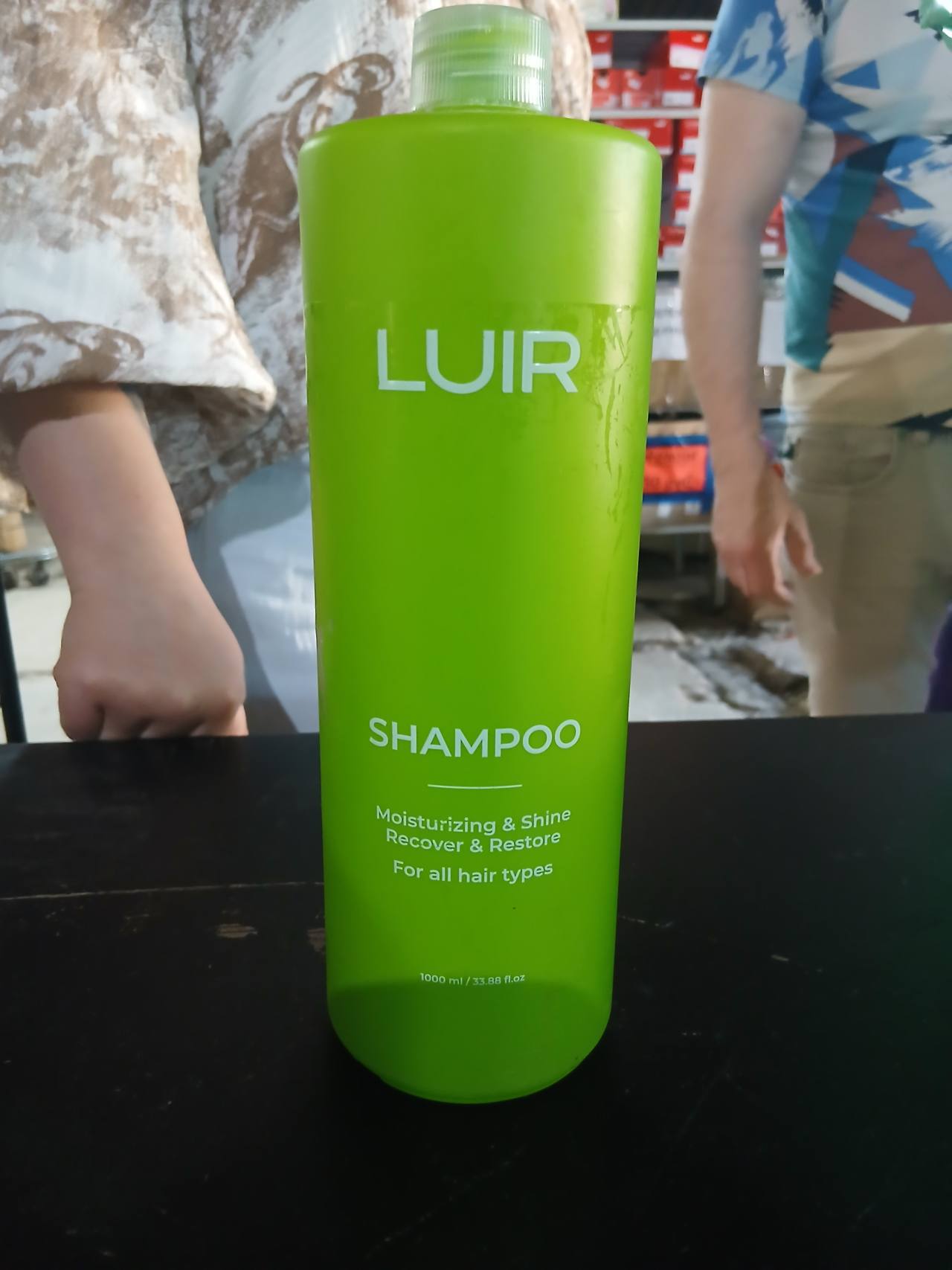 LUIR SHAMPOO Moisturizing & Shine Recover & Restore For all hair types