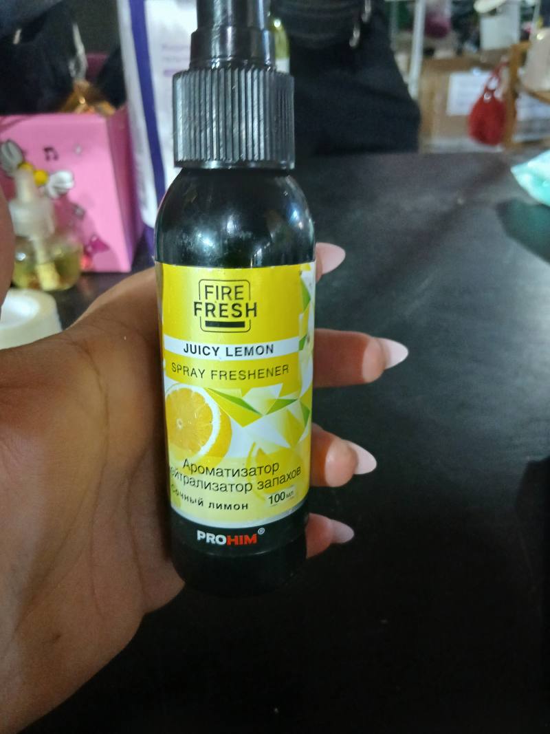ProHIM Fire Fresh Juicy Lemon Spray Freshener