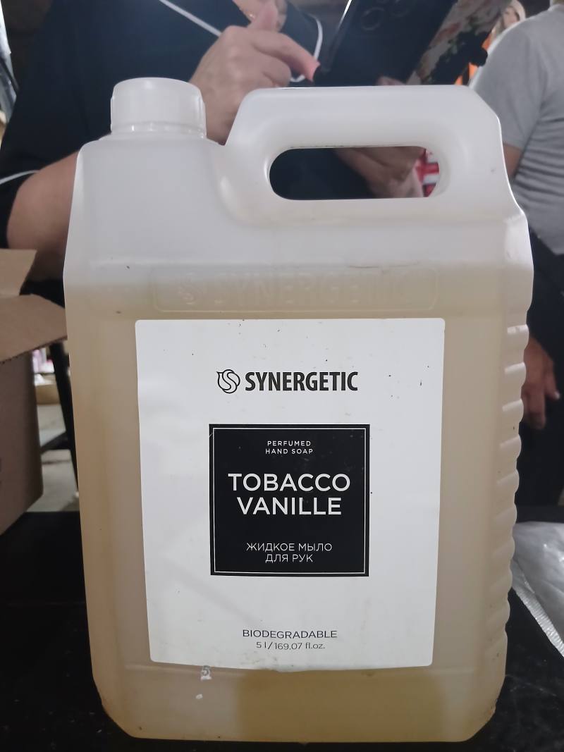 Synergetic Жидкое мыло для рук Tobacco Vanille