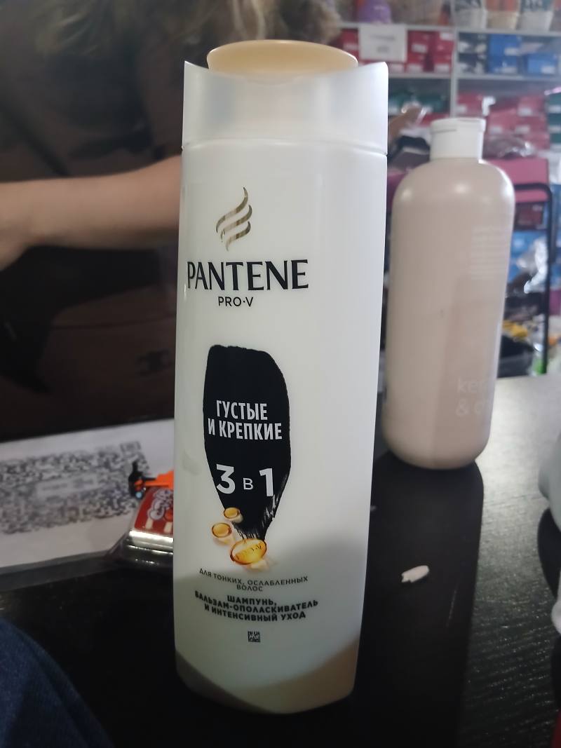 Pantene Pro-V Густые и крепкие 3 в 1 шампунь-бальзам-ополаскиватель