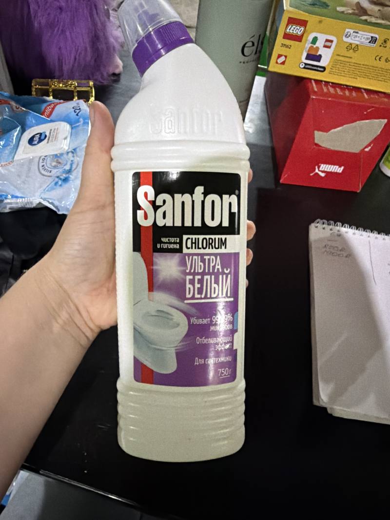 Sanfor Ультра Белый Хлорум для сантехники
