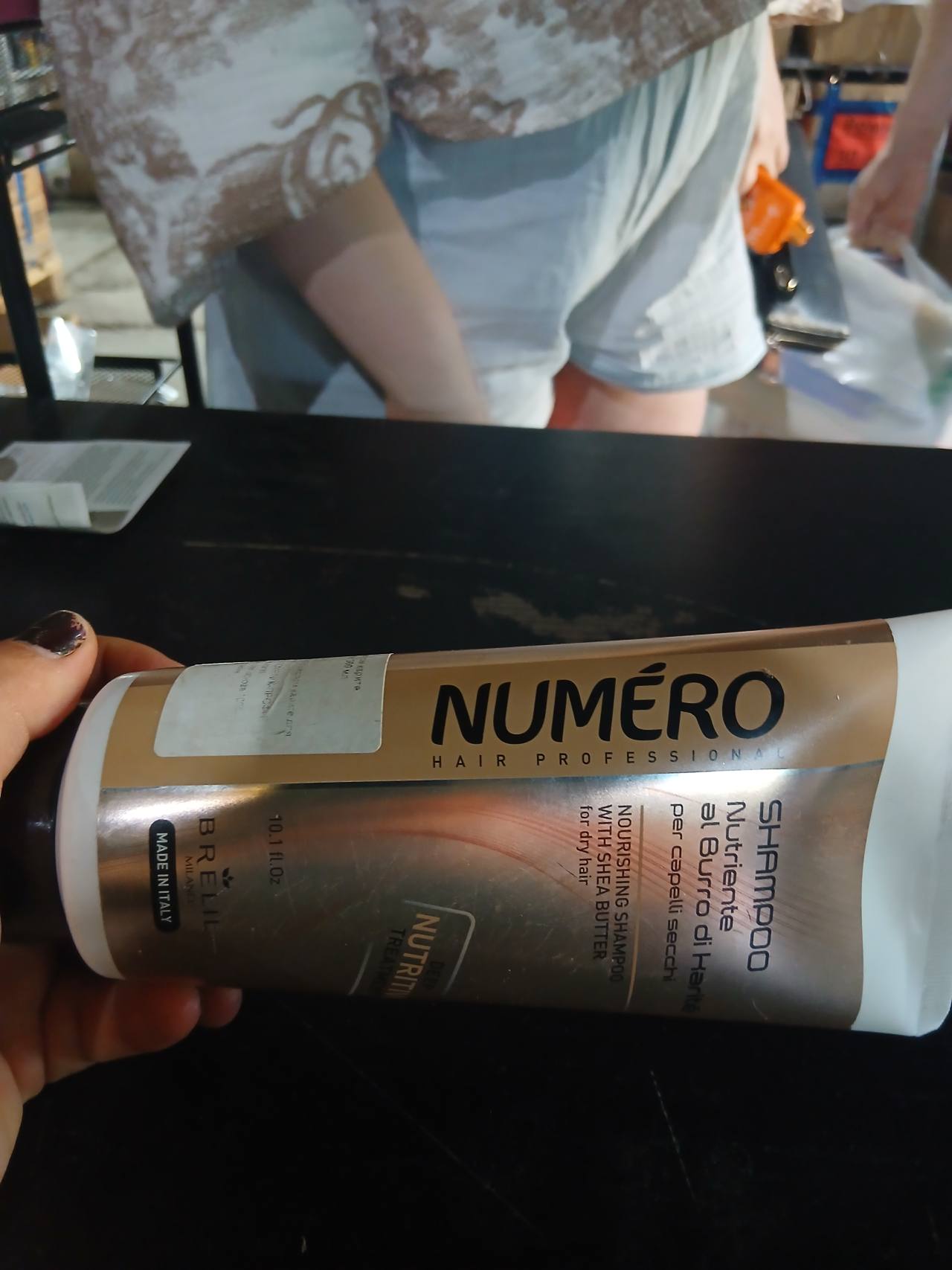 NUMÉRO BRELIL Nourishing Shampoo with Shea Butter for dry hair
