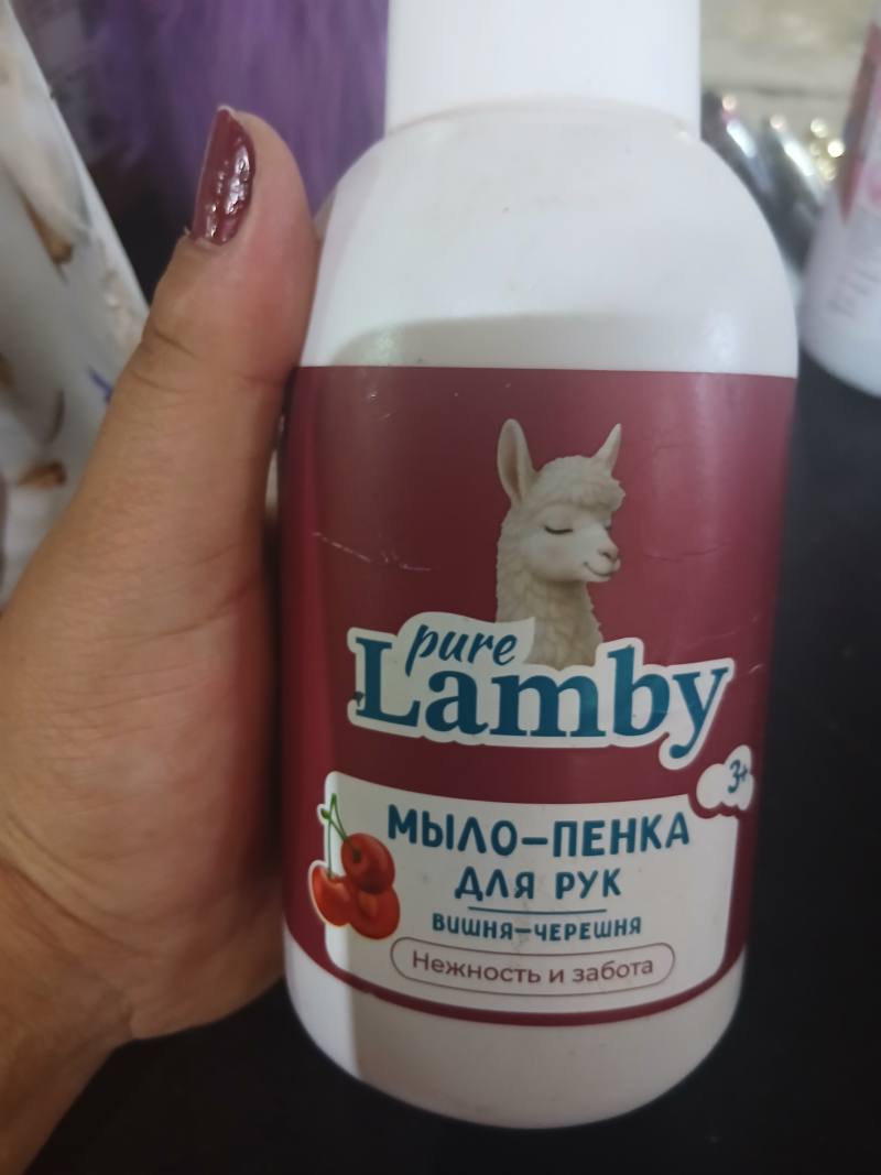 Lamby Мыло-пенка для рук Вишня-черешня