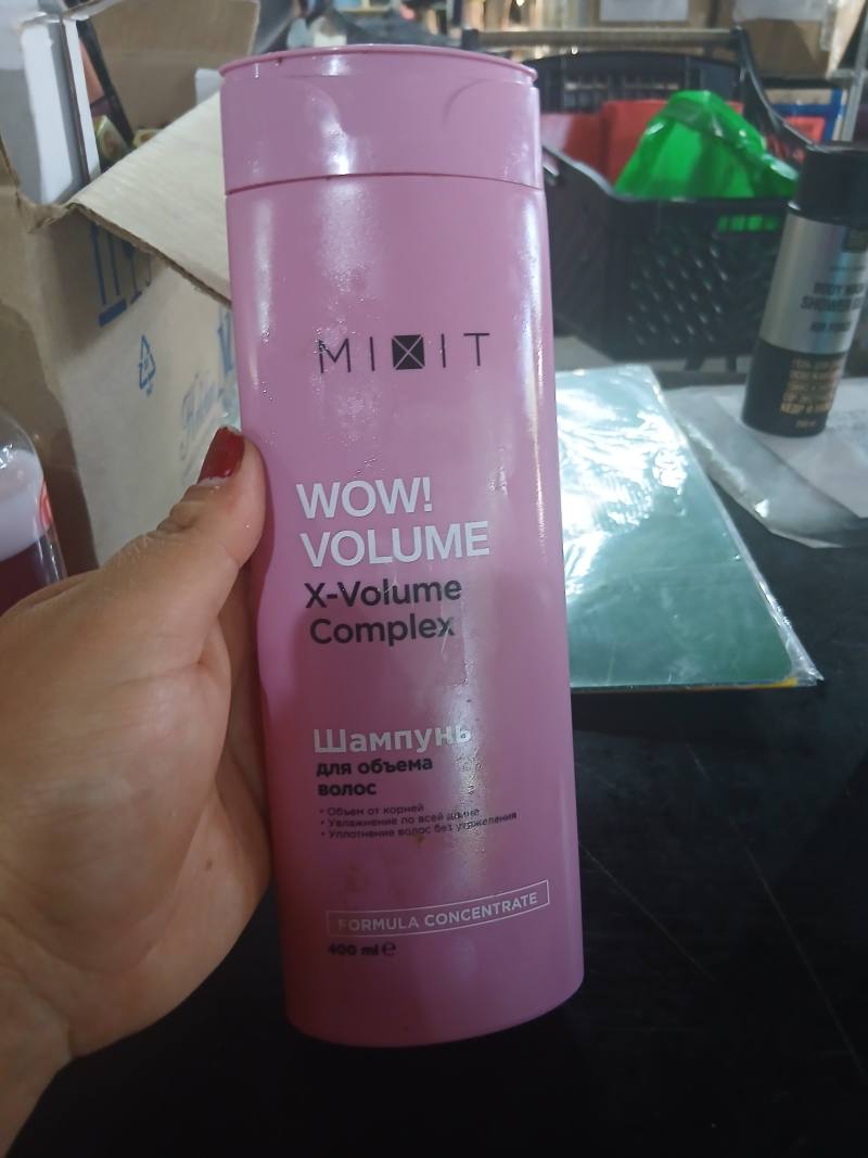 MIXIT WOW! VOLUME X-Volume Complex Шампунь для объема волос