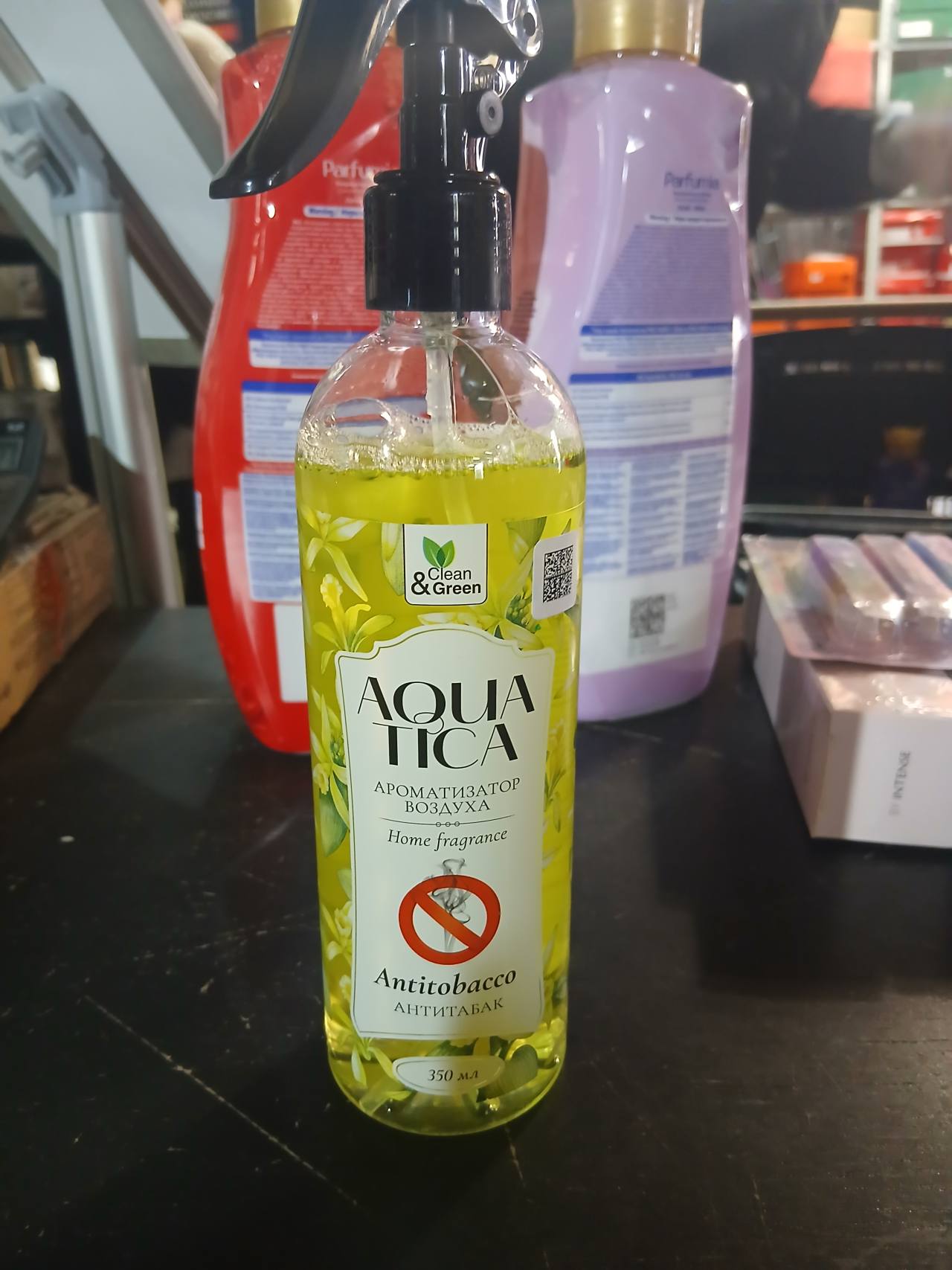 Aqua Tica Clean & Green ароматизатор воздуха Антитабак 350 мл