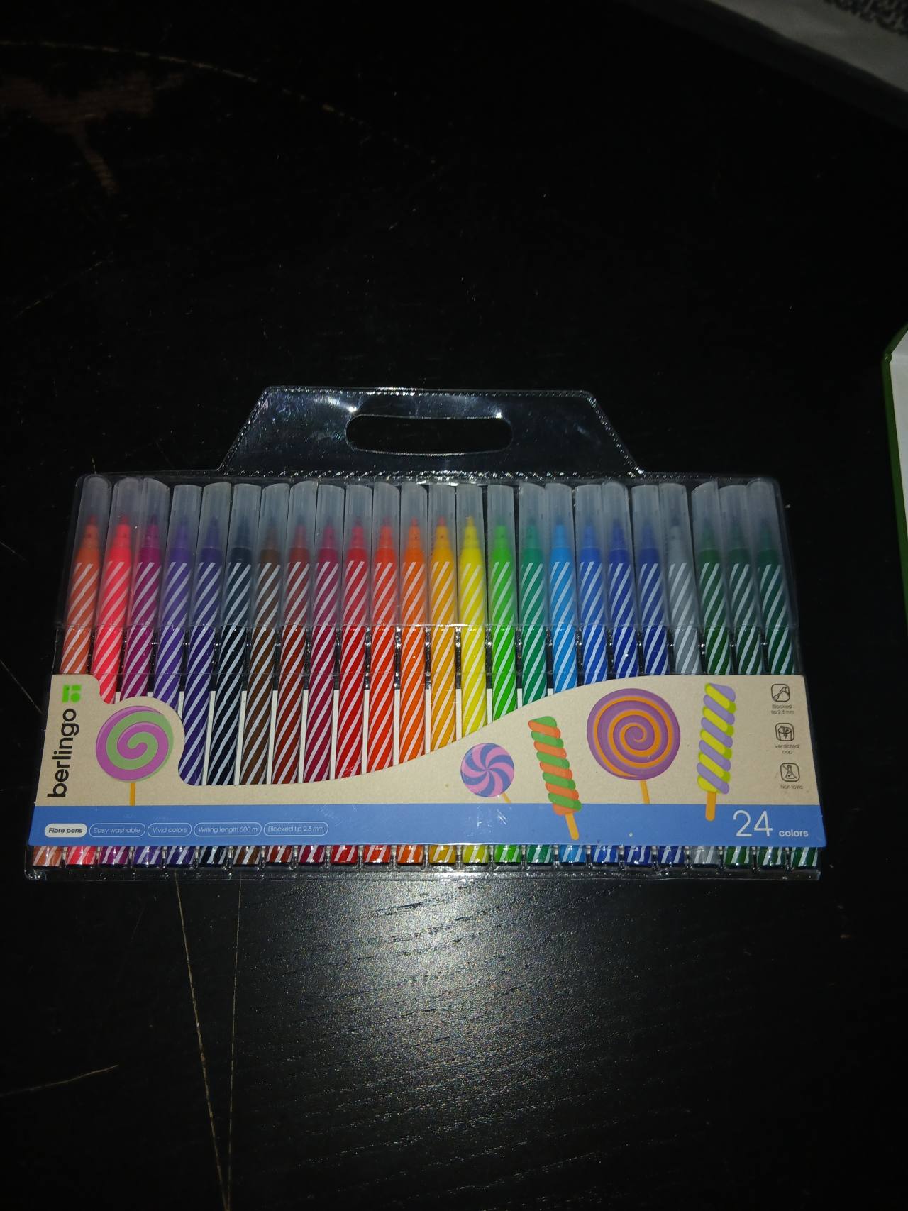 Berlingo Fibre pens 24 colors