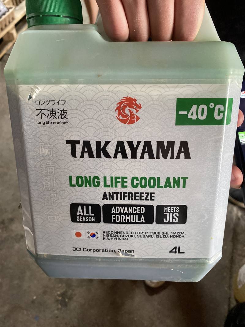 Антифриз TAKAYAMA Long Life Coolant -40°C