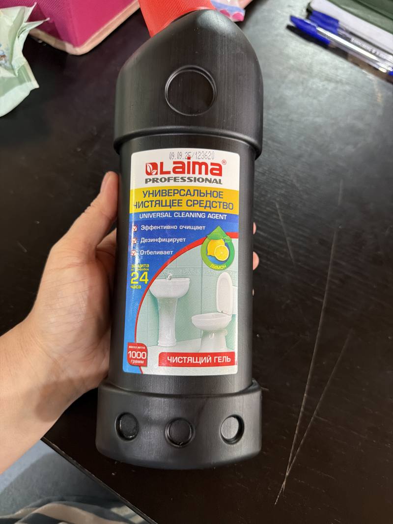 Универсальное чистящее средство Laima Professional Лимон, чистящий гель