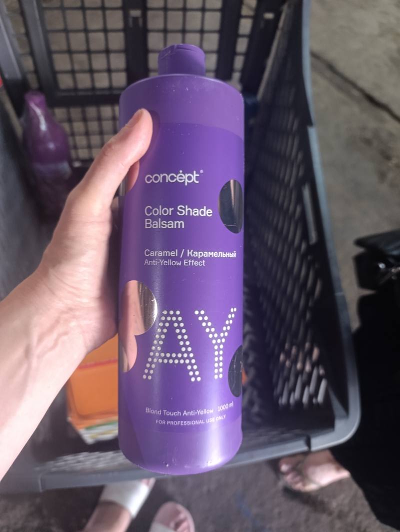 Concept Color Shade Balsam Caramel Anti-Yellow Effect 1000 ml