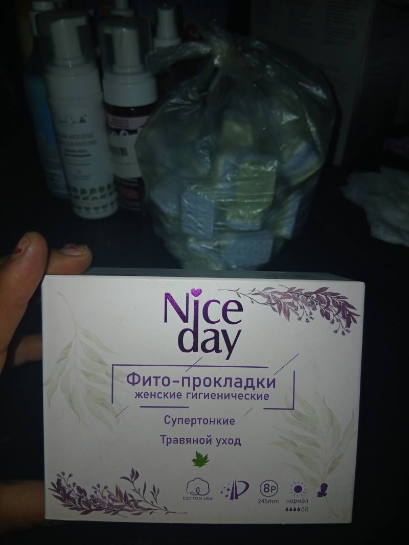 Nice day Фито-прокладки женские гигиенические супертонкие Нормал 245 мм