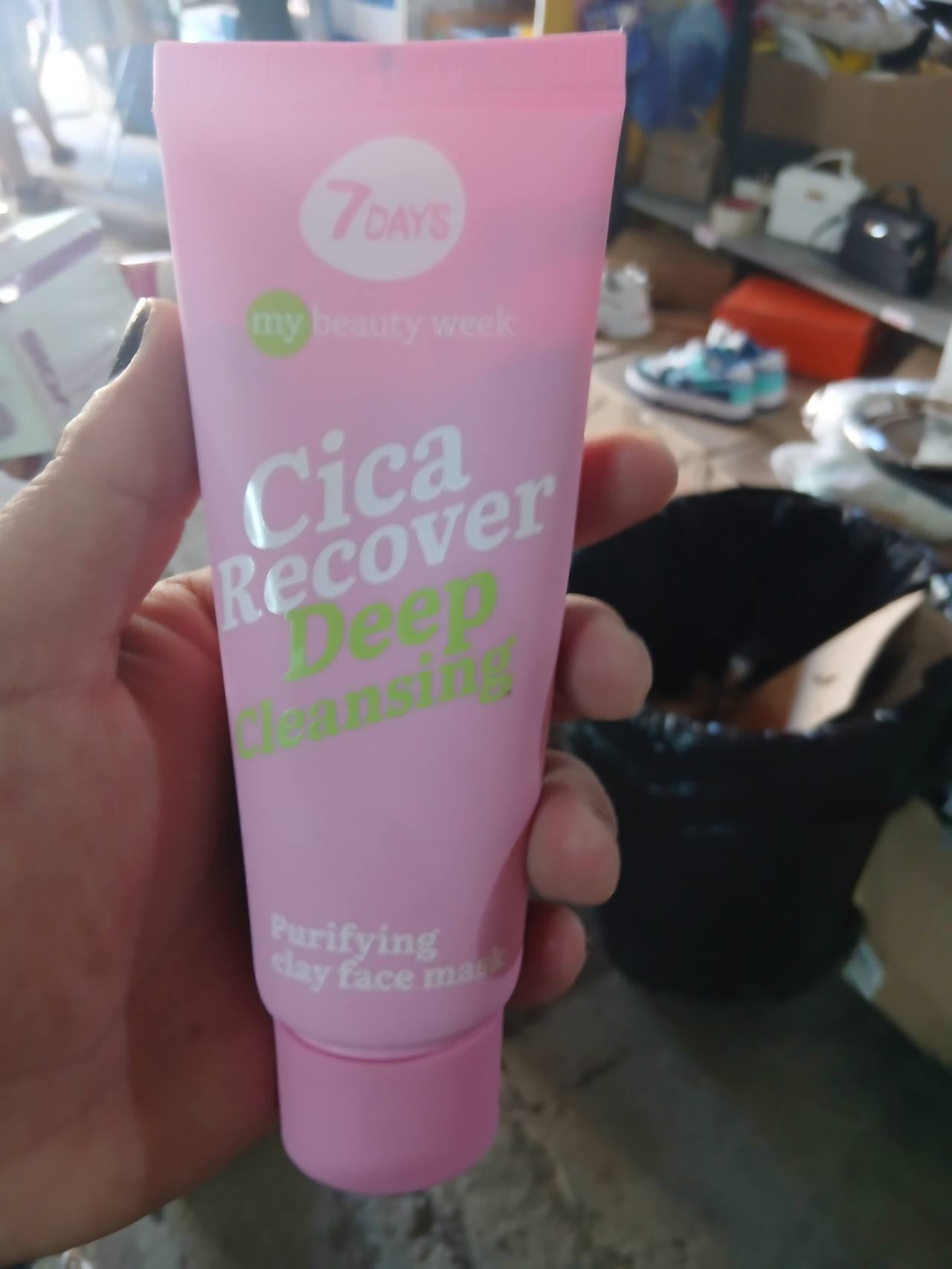 7DAYS Cica Recover Deep Cleansing Purifying clay face mask