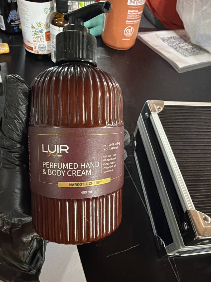 Парфюмированный крем для рук и тела LUIR Narcotic Cherry