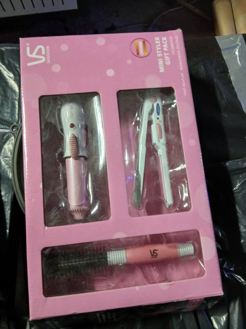 MINI STYLER GLITTER PINK