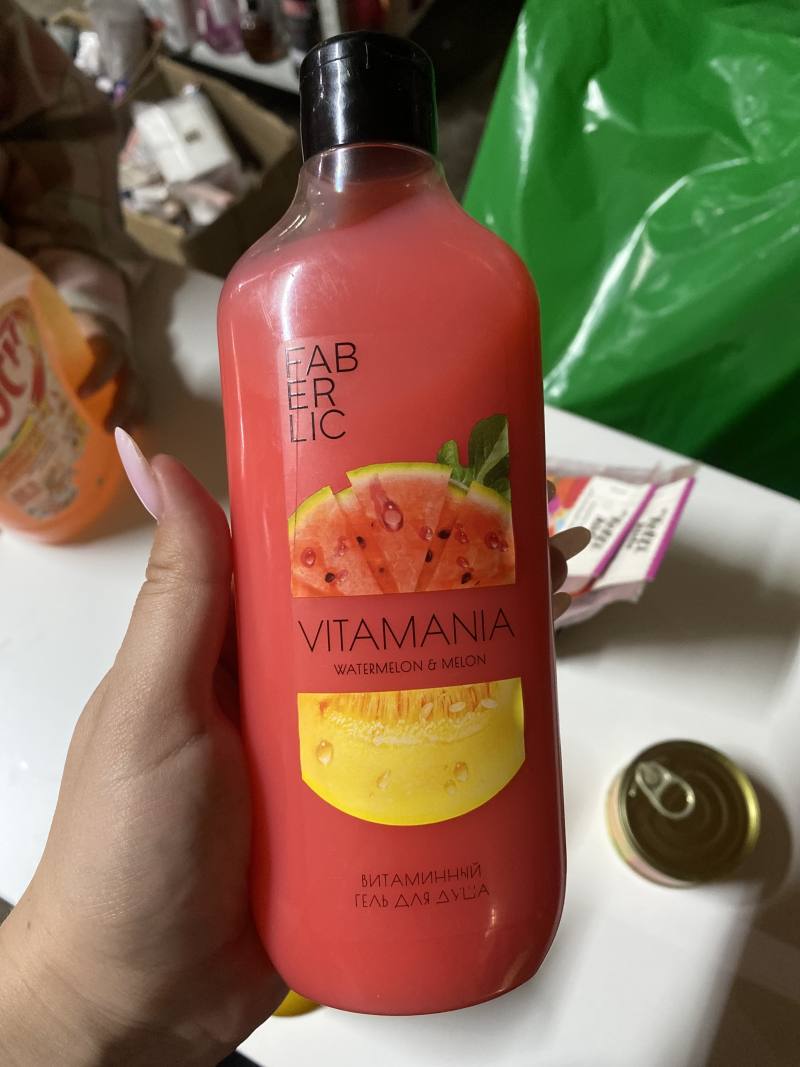 FABERLIC VITAMANIA WATERMELON & MELON ВИТАМИННЫЙ ГЕЛЬ ДЛЯ ДУША