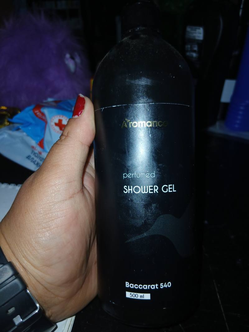 Aromance perfumed SHOWER GEL Baccarat 540