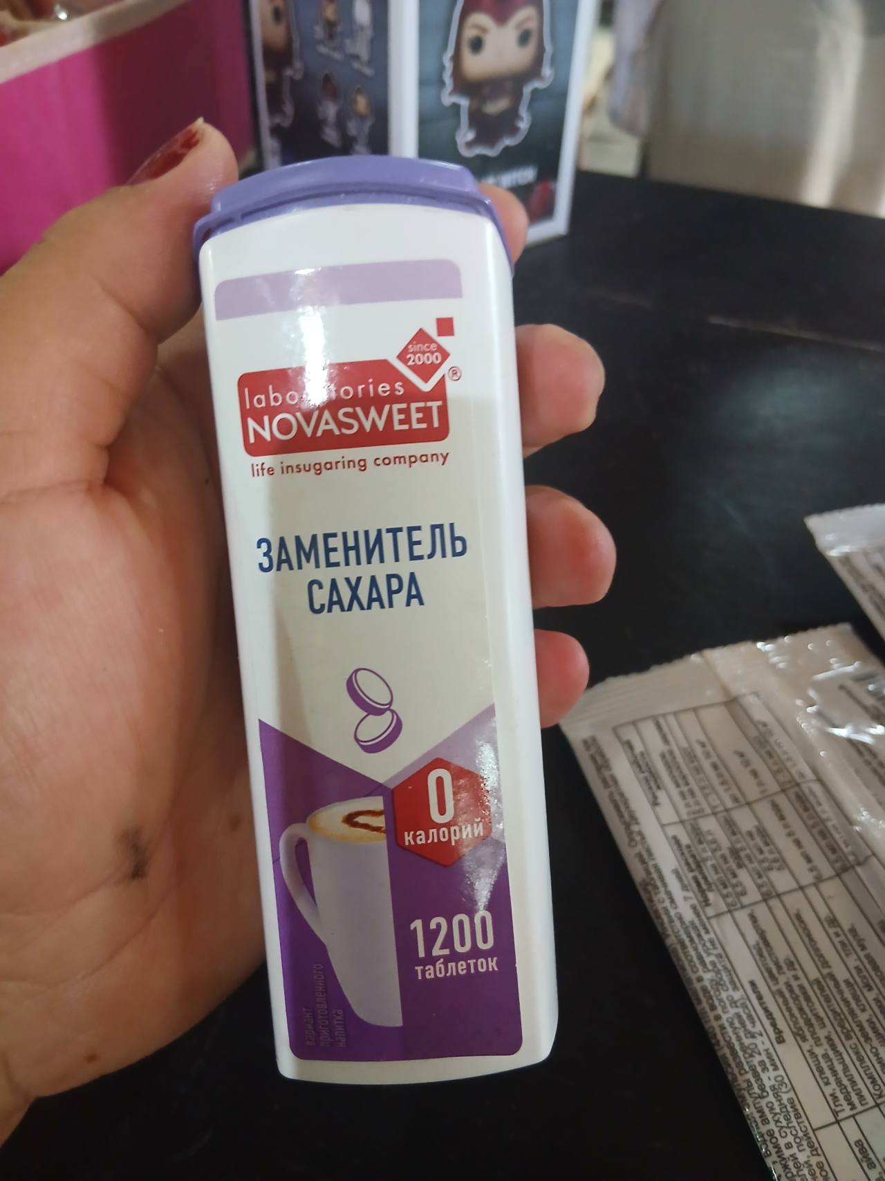 Заменитель сахара NOVASWEET 1200 таблеток