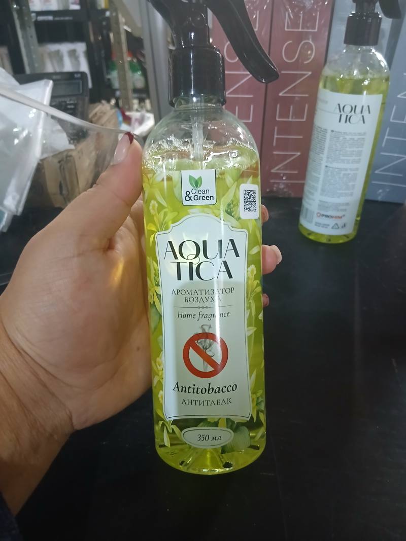 Ароматизатор воздуха Clean & Green AQUATICA Антитабак 350 мл