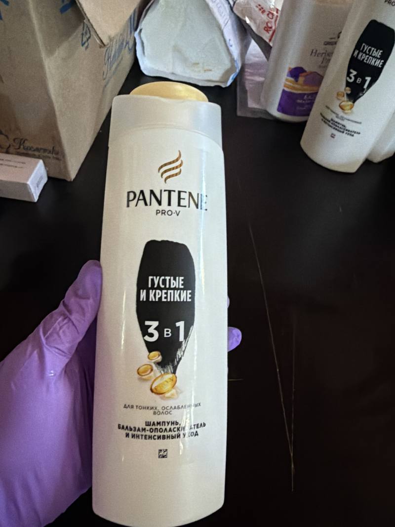 Шампунь-бальзам-ополаскиватель Pantene Pro-V Густые и Крепкие 3 в 1