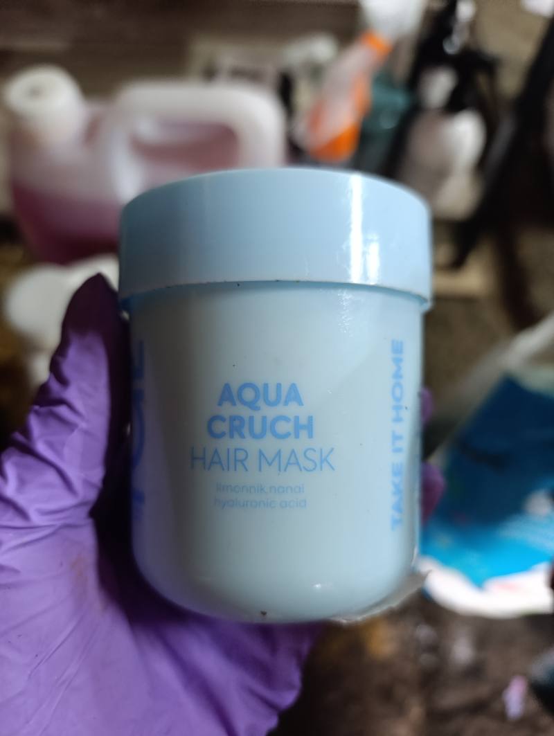 AQUA CRUCH HAIR MASK limonnk.nanai hyaluronic acid