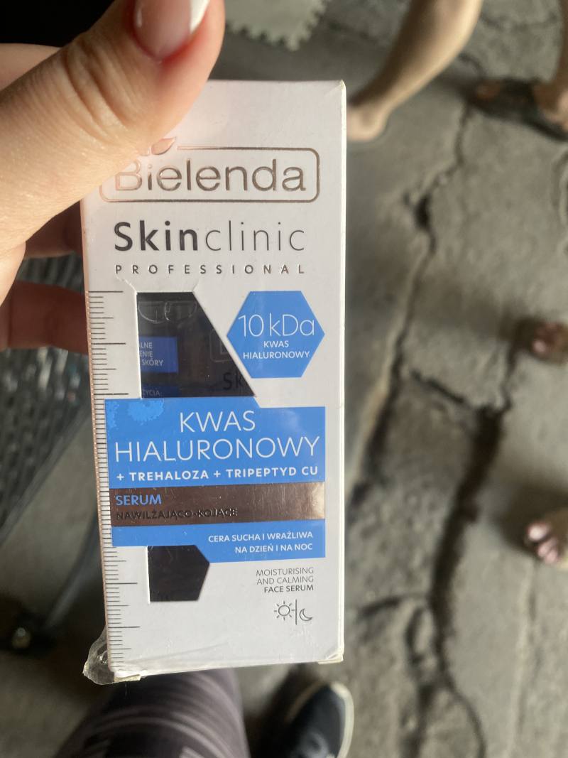 Bielenda Skinclinic Professional Kwas Hialuronowy + Trehaloza + Tripeptyd Cu Serum Nawilżająco-Kojące