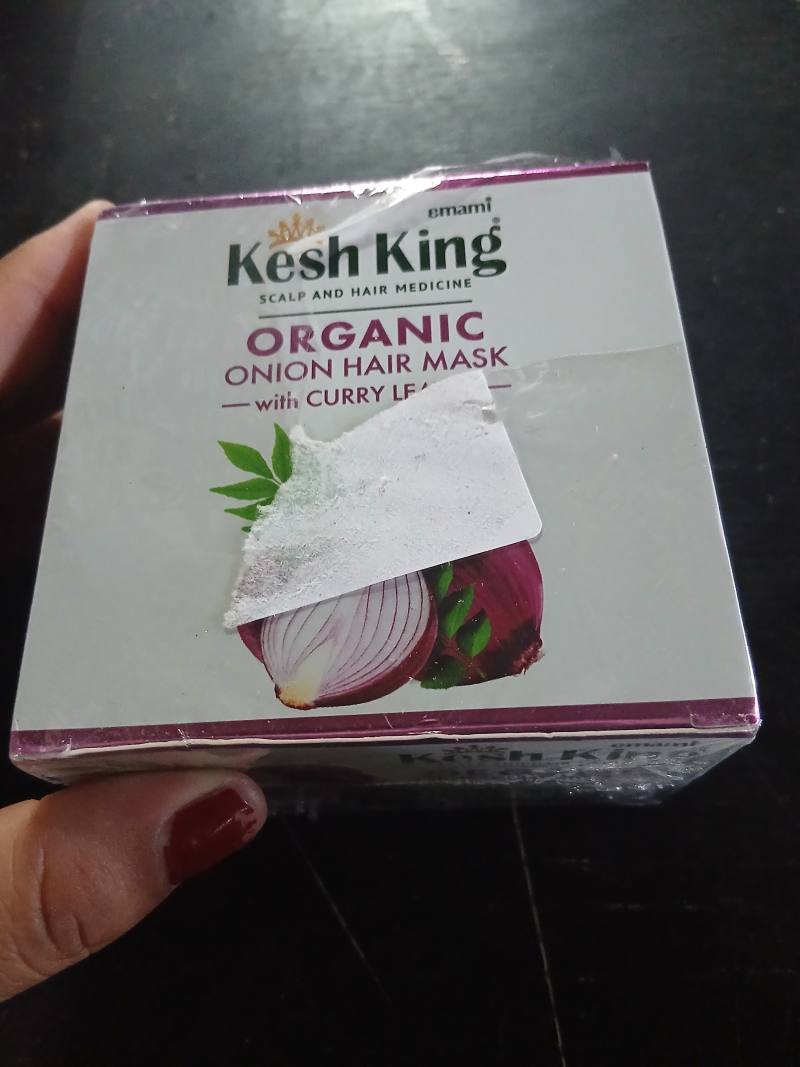 Kesh King Organic Onion Hair Mask with Curry Leaf