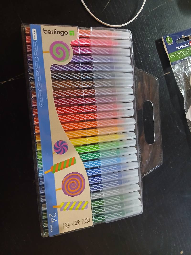Berlingo Fiber Pen, 24 colors