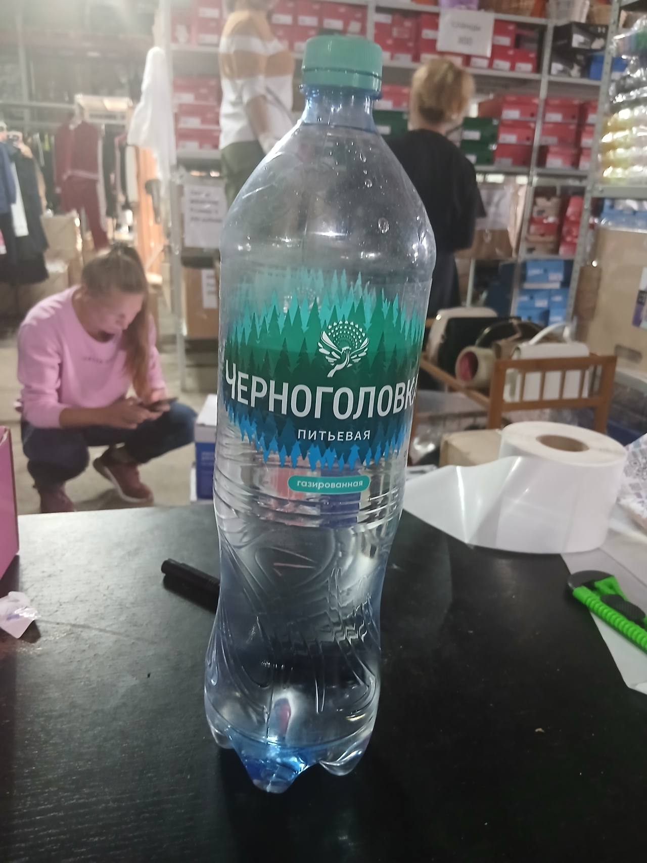 Питьевая газированная вода