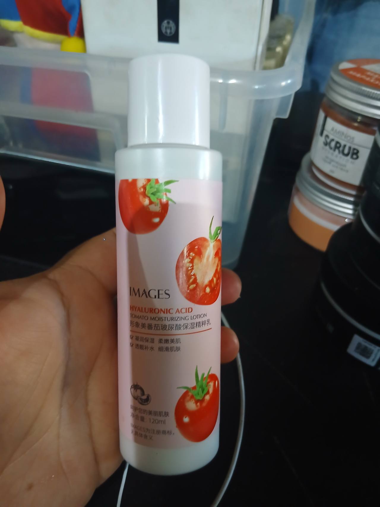 IMAGES Hyaluronic Acid Tomato Moisturizing Lotion