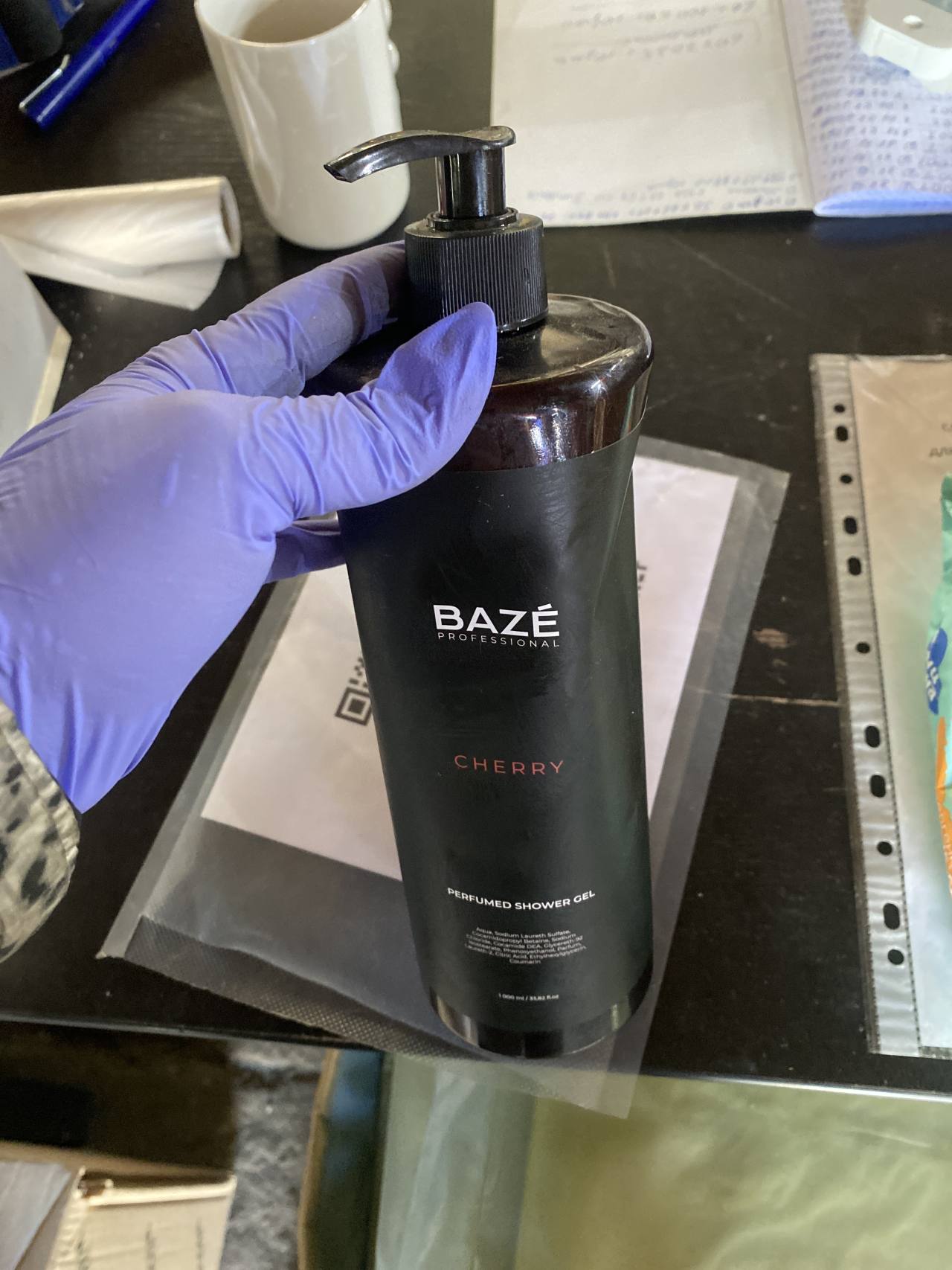 BAZÉ PROFESSIONAL Perfumed Shower Gel Cherry
