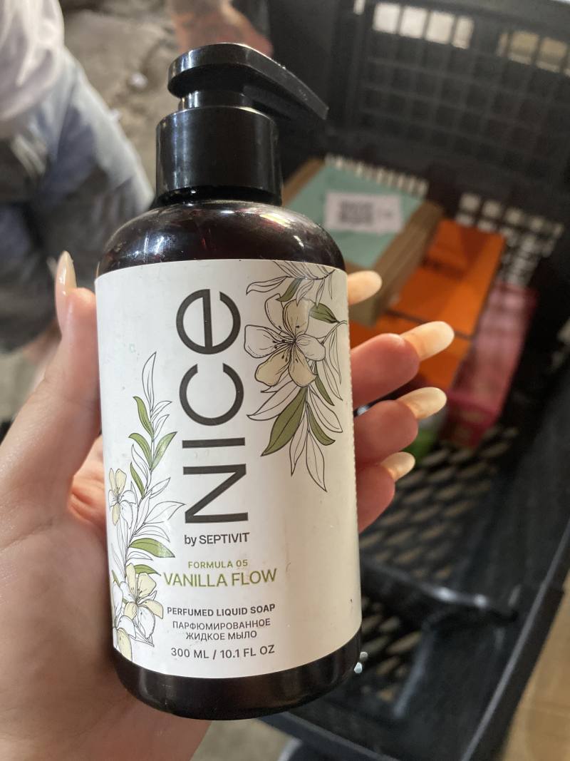 NICE Perfumed Liquid Soap Vanilla Flow