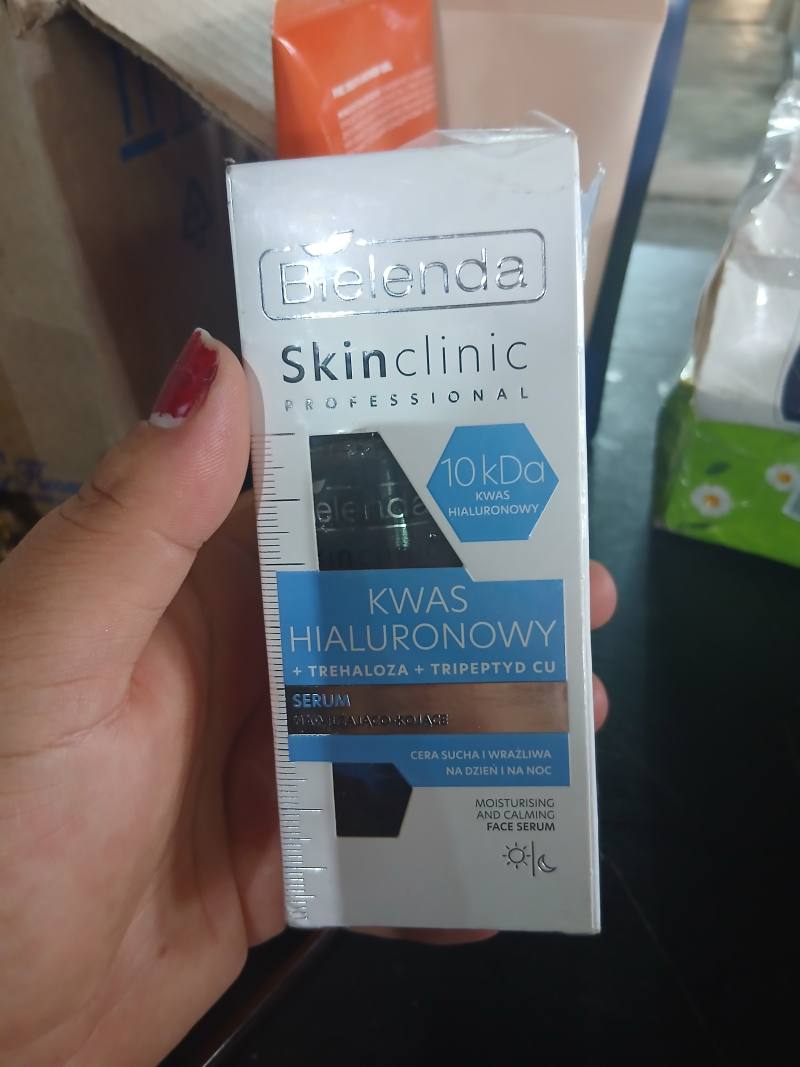 Bielenda Skinclinic PROFESSIONAL Serum Nawilżająco Kojące z Kwasem Hialuronowym 10 kDa